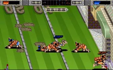 Brutal Football - Deluxe Edition (AGA)_Disk3 screen shot game playing